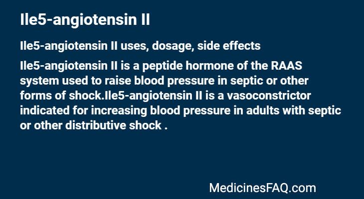 Ile5-angiotensin II