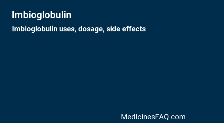 Imbioglobulin