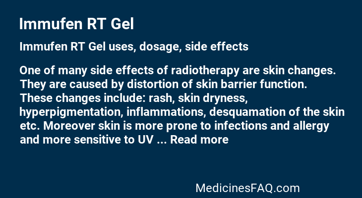 Immufen RT Gel