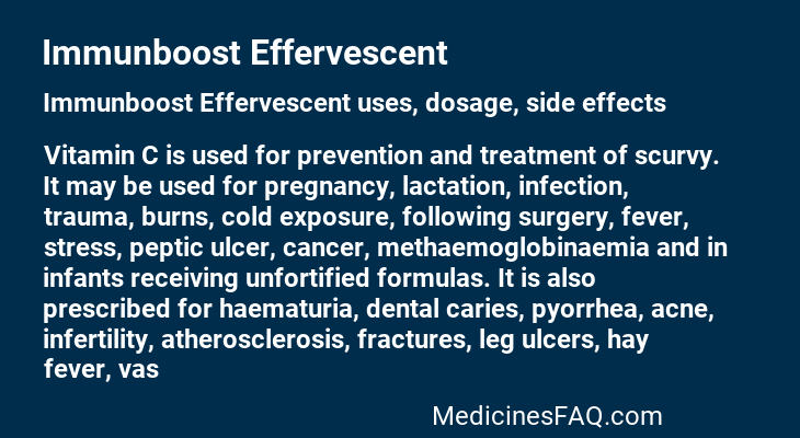 Immunboost Effervescent