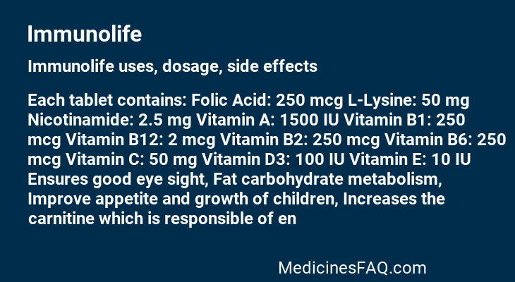 Immunolife