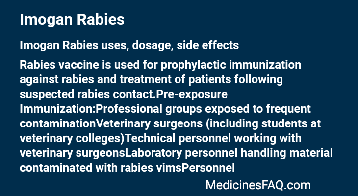 Imogan Rabies