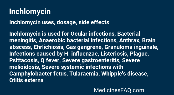 Inchlomycin