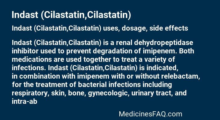 Indast (Cilastatin,Cilastatin)