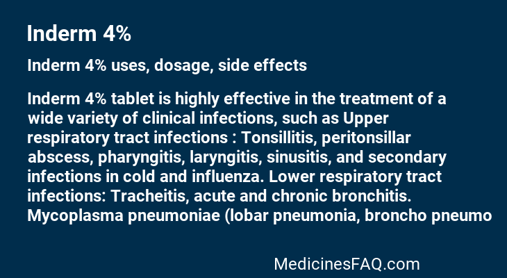 Inderm 4%