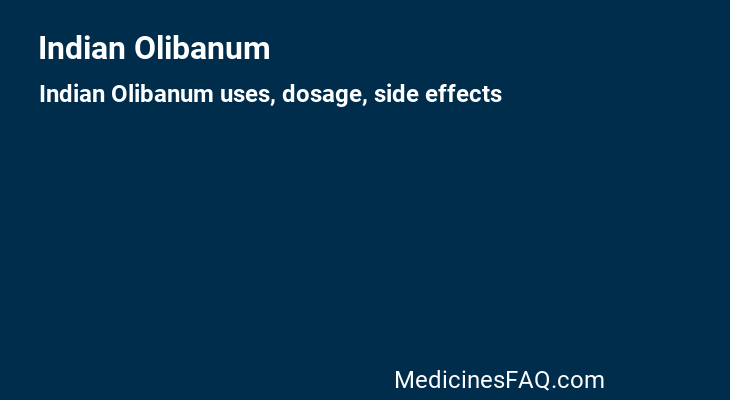 Indian Olibanum