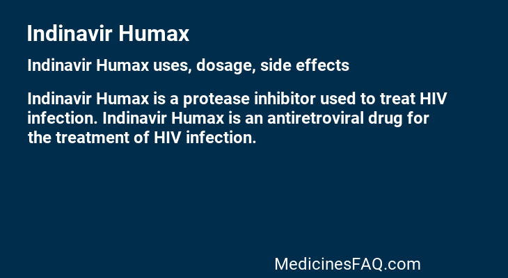 Indinavir Humax