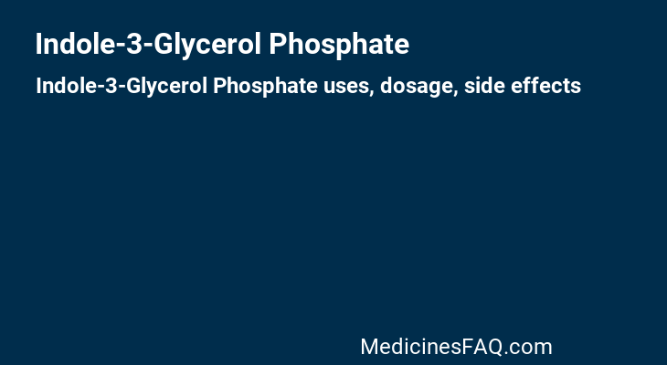Indole-3-Glycerol Phosphate
