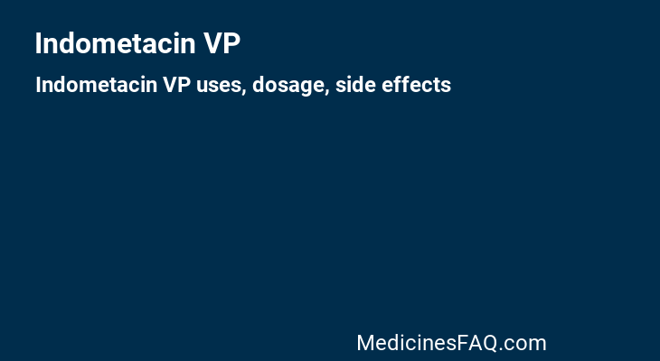 Indometacin VP