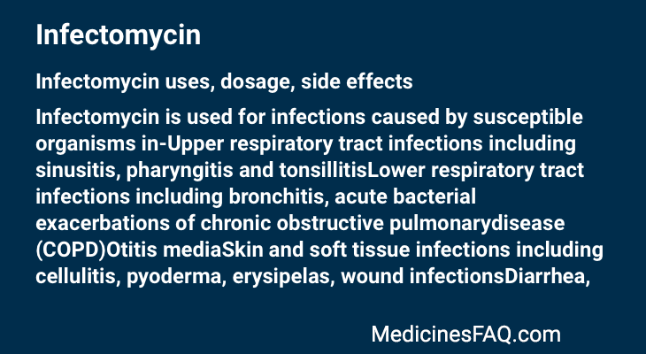Infectomycin