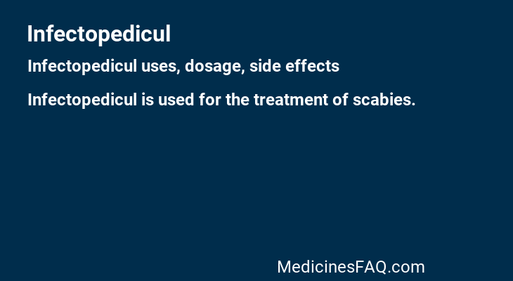 Infectopedicul