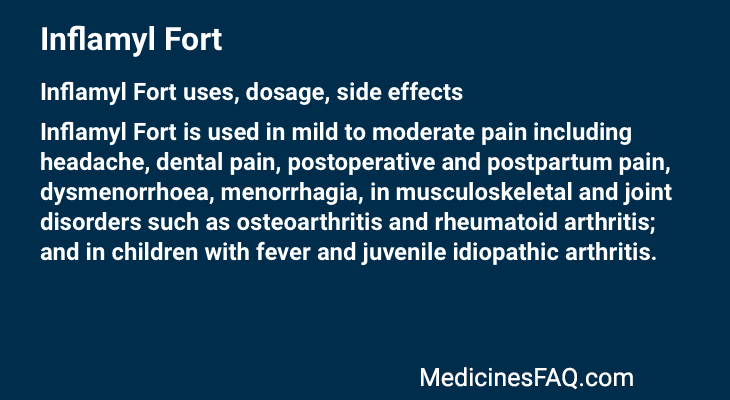 Inflamyl Fort