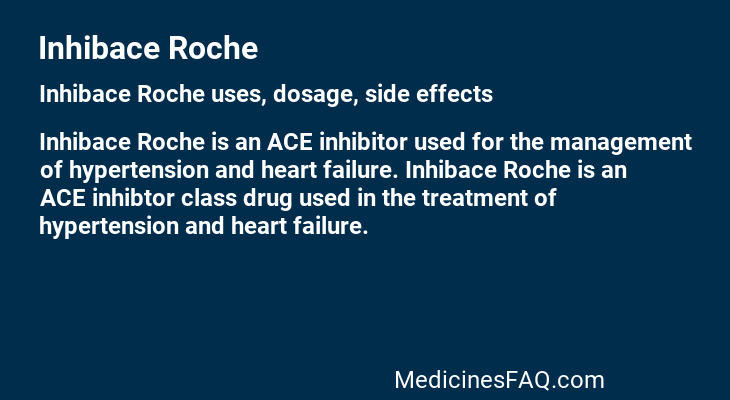 Inhibace Roche