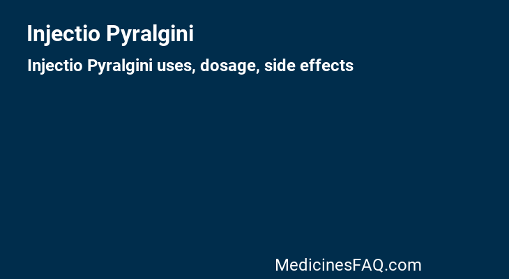 Injectio Pyralgini