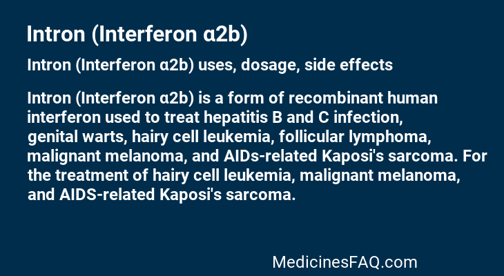 Intron (Interferon α2b)