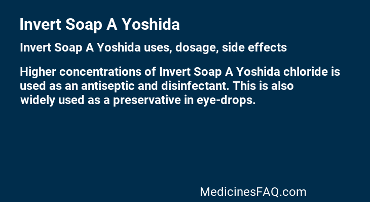Invert Soap A Yoshida