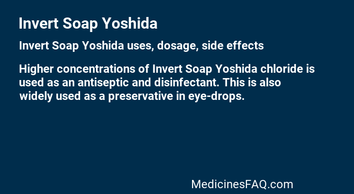 Invert Soap Yoshida