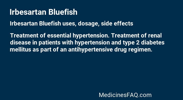 Irbesartan Bluefish