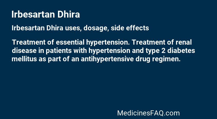 Irbesartan Dhira