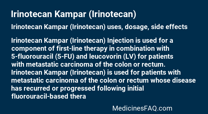 Irinotecan Kampar (Irinotecan)