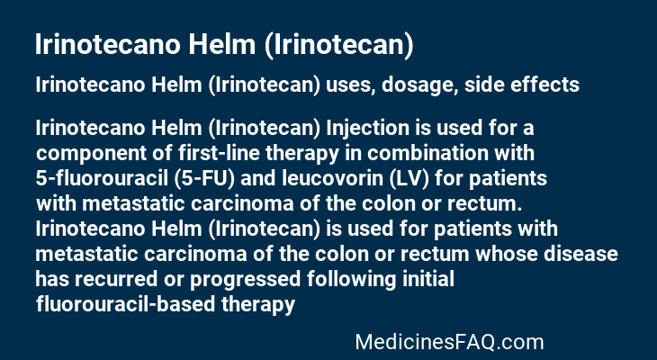 Irinotecano Helm (Irinotecan)