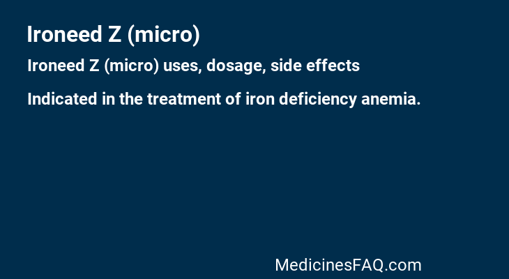 Ironeed Z (micro)