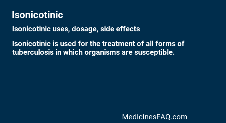 Isonicotinic