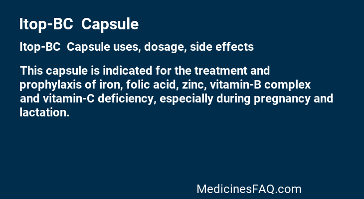 Itop-BC  Capsule