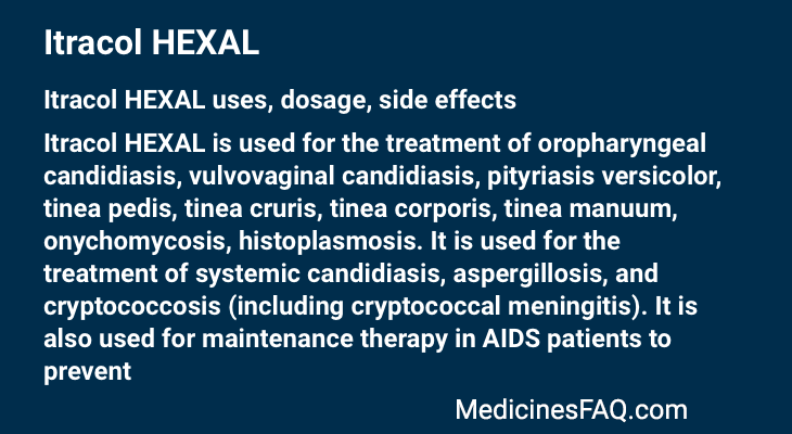 Itracol HEXAL