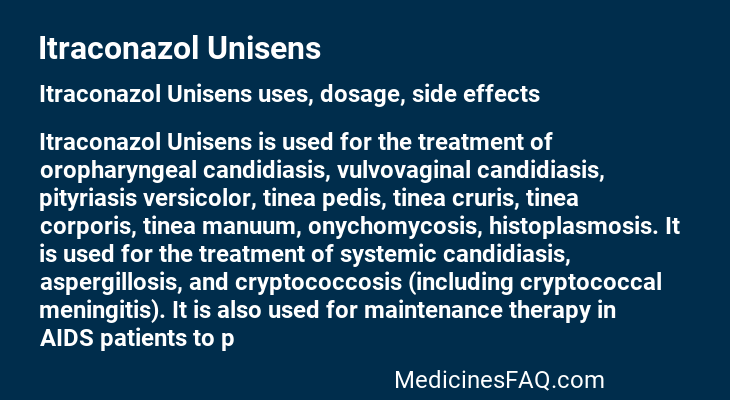 Itraconazol Unisens