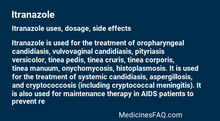 Itranazole