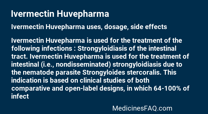 Ivermectin Huvepharma