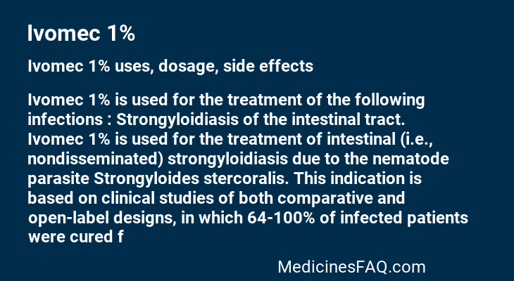 Ivomec 1%