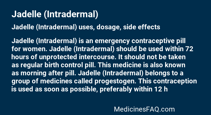 Jadelle (Intradermal)