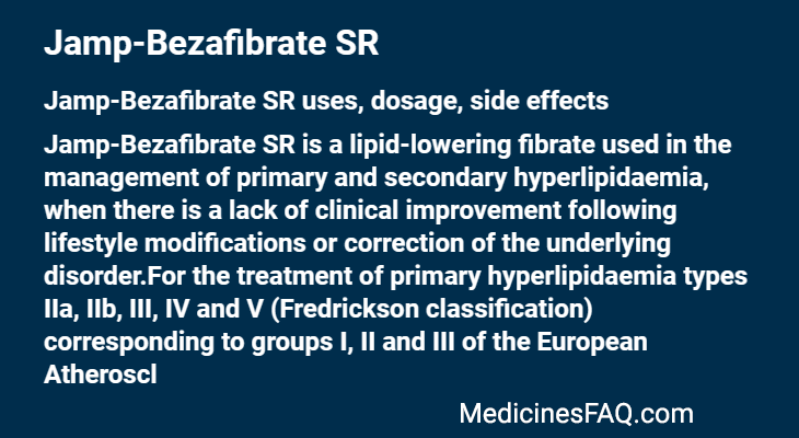 Jamp-Bezafibrate SR