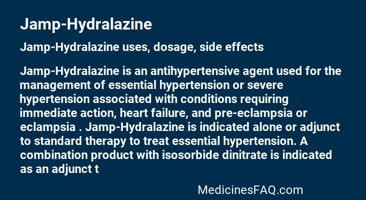 Jamp-Hydralazine