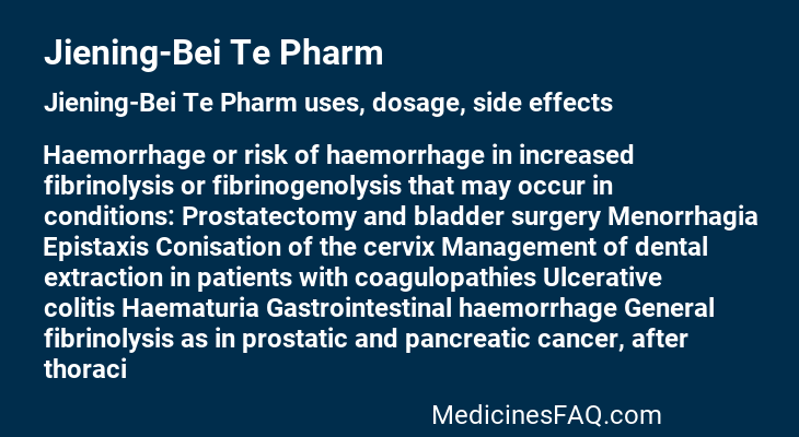 Jiening-Bei Te Pharm