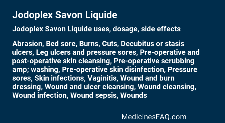 Jodoplex Savon Liquide