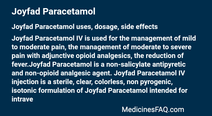 Joyfad Paracetamol