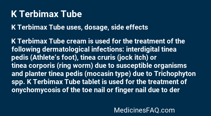 K Terbimax Tube