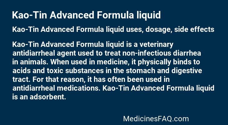 Kao-Tin Advanced Formula liquid