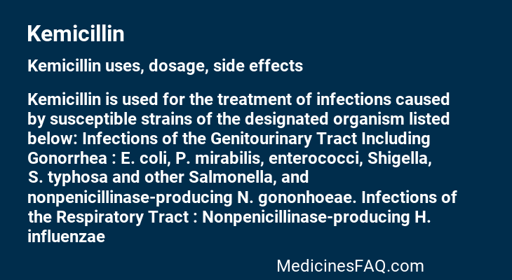 Kemicillin