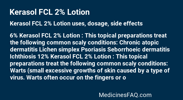 Kerasol FCL 2% Lotion