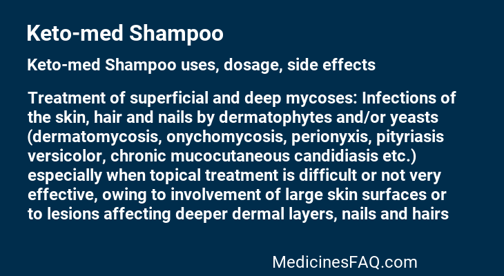 Keto-med Shampoo