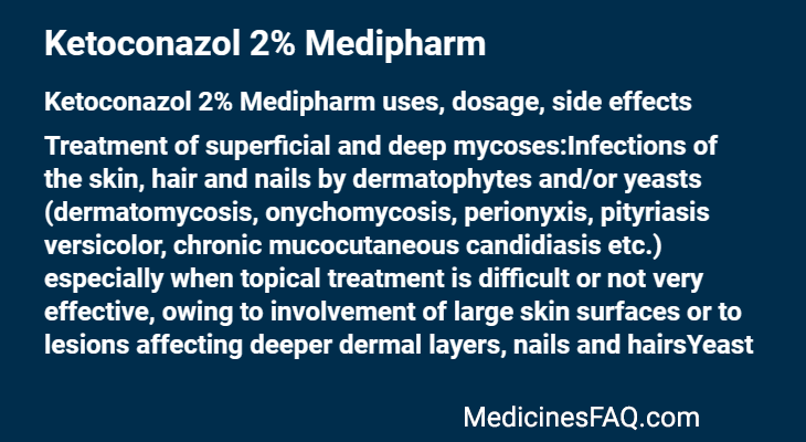 Ketoconazol 2% Medipharm