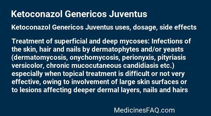 Ketoconazol Genericos Juventus