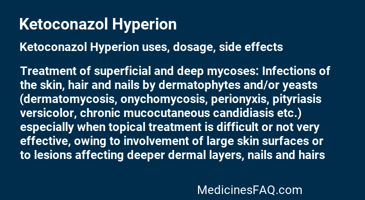 Ketoconazol Hyperion