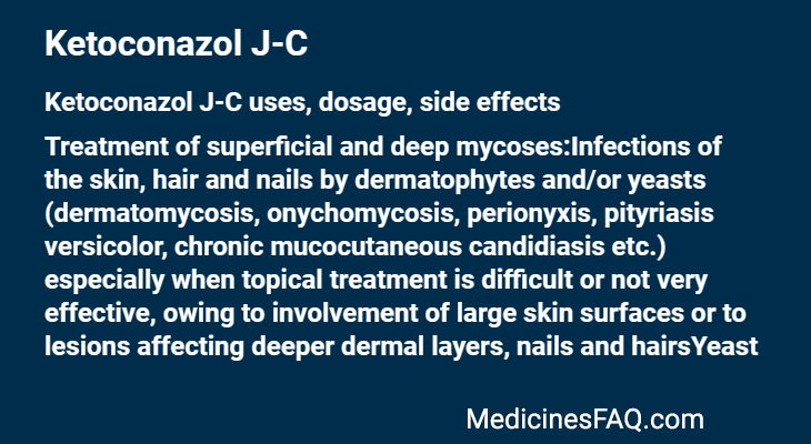 Ketoconazol J-C