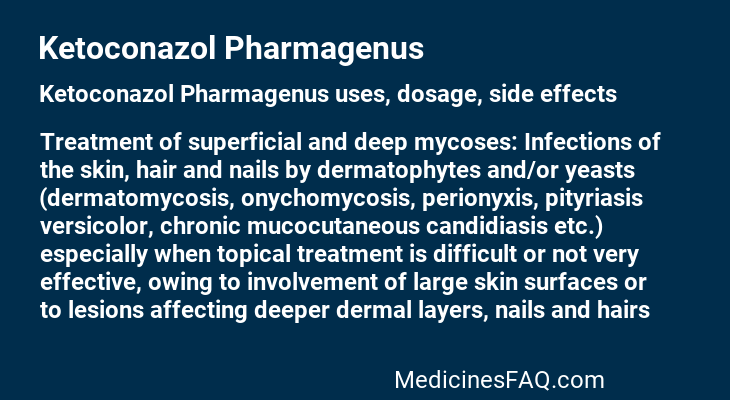 Ketoconazol Pharmagenus