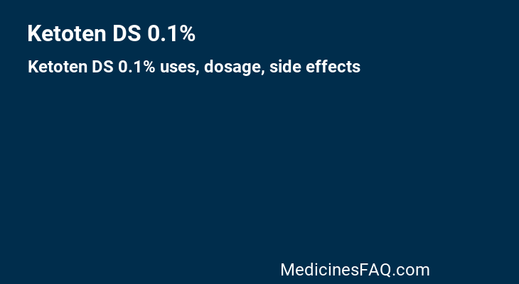 Ketoten DS 0.1%